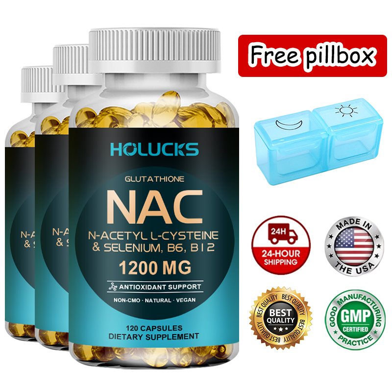 Hair Care Capsule - NAC Glutathione Capsules Supplement, Liver Detox
