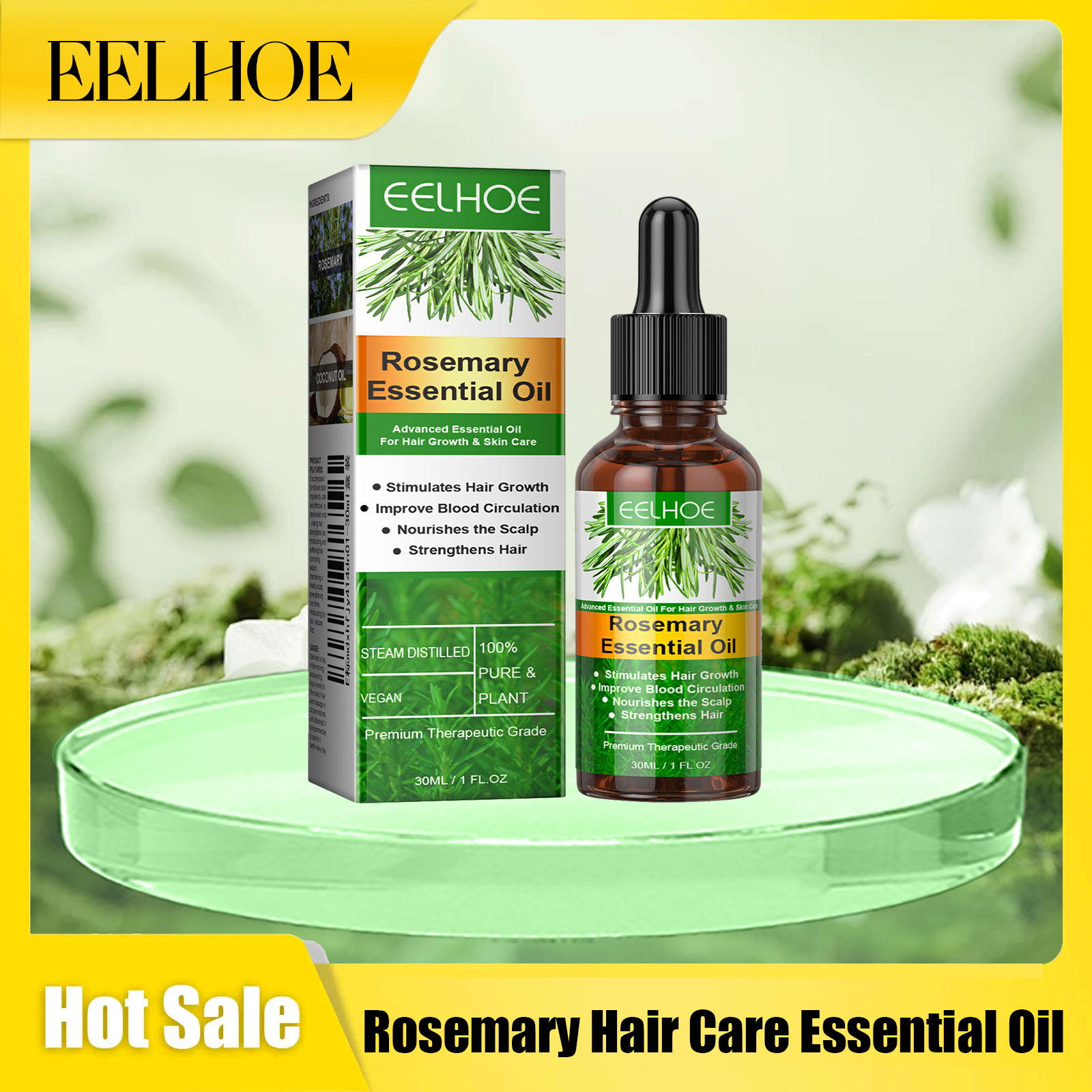 Hair Care Treatment - Eelhoe Rosemary Hair Care Essential Oil