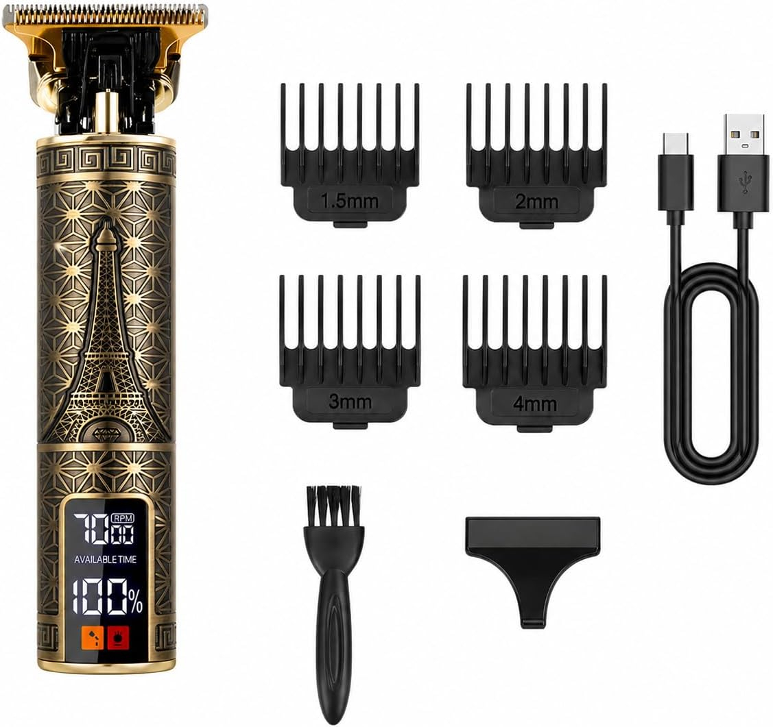 Hair Care For Men - Men's Professional Electric Hair Clipper with