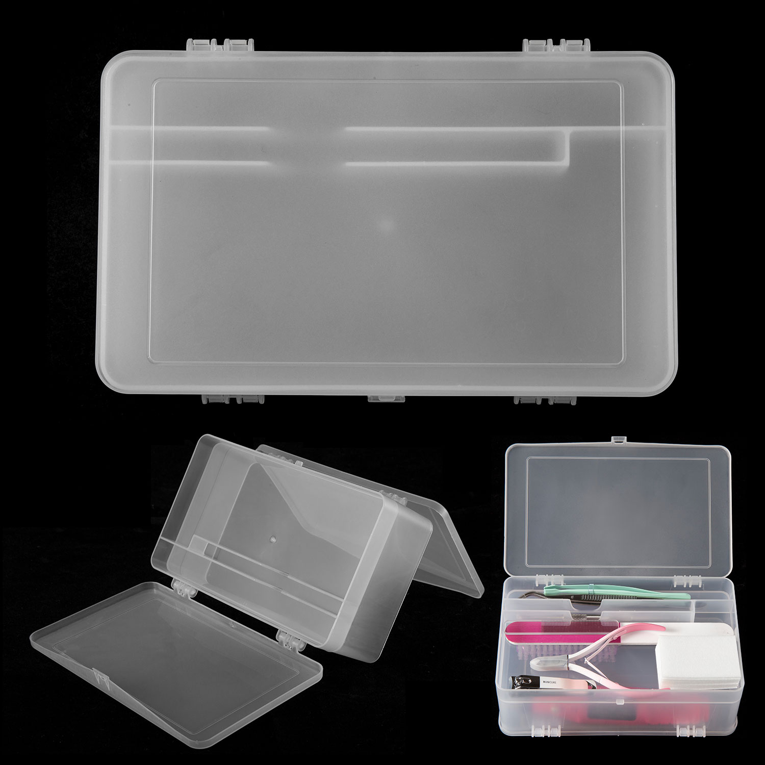 Dual-Open 2-Tier Super Capacit - Hair Care Gel ulasan dan harga