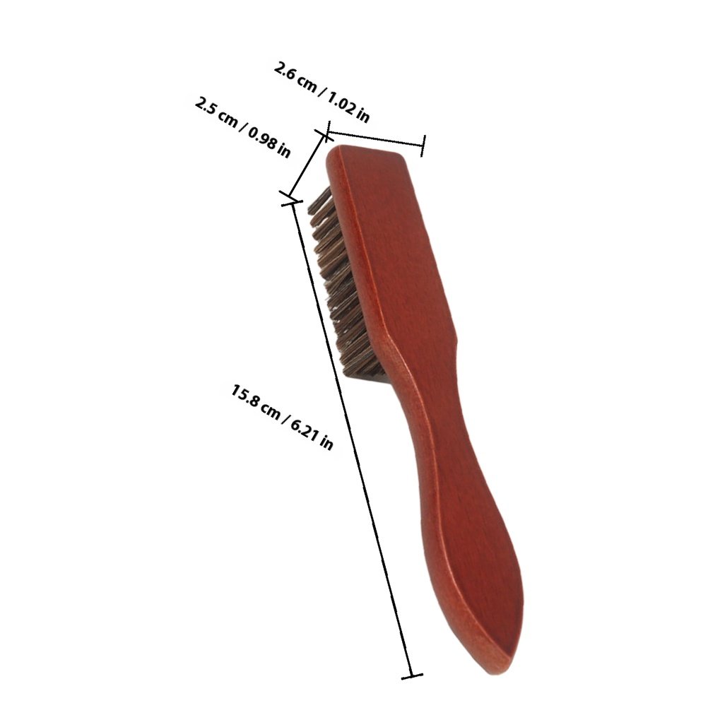 2Pcs Beard Grooming Brush Wood - Hair Care For Men ulasan dan harga