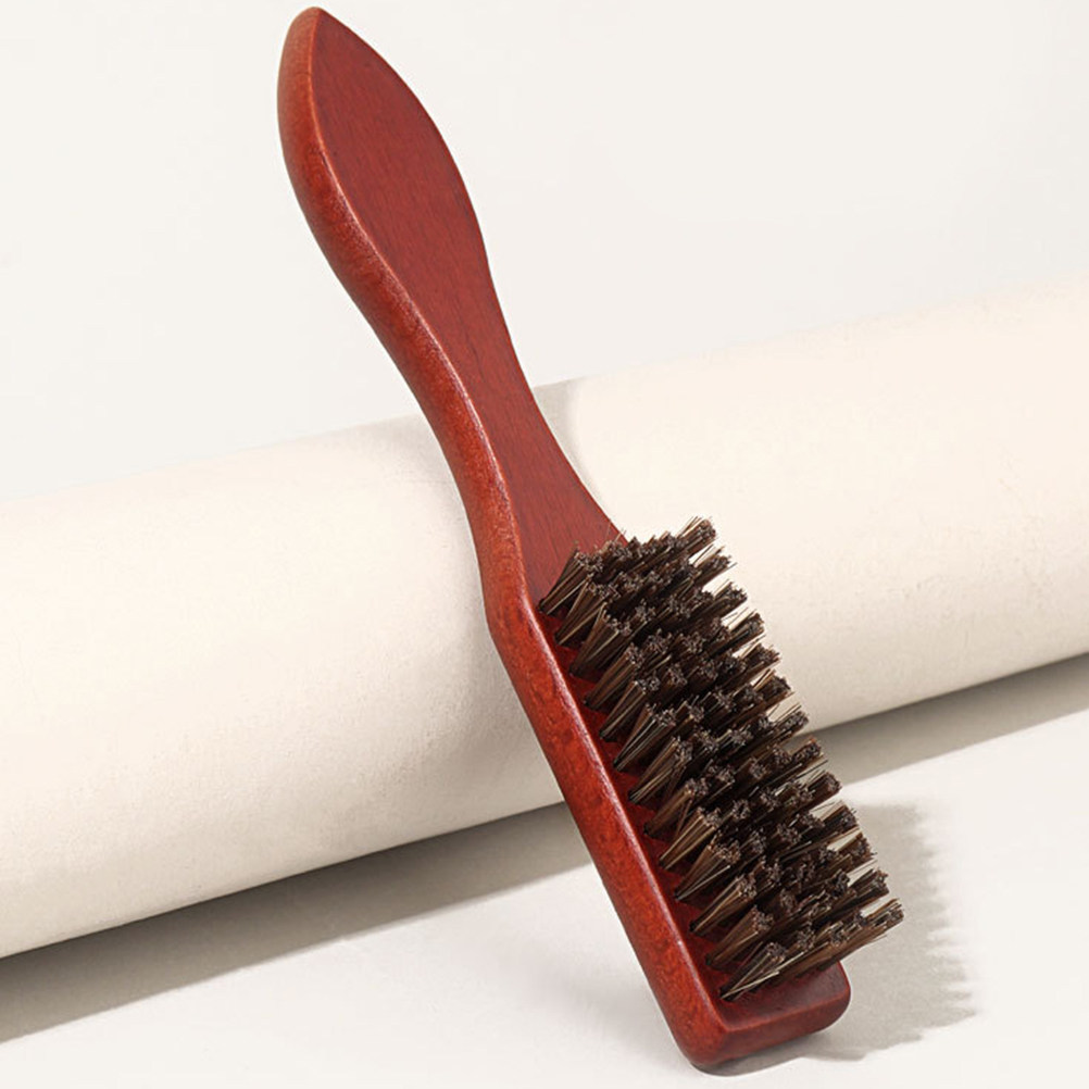 2Pcs Beard Grooming Brush Wood - Hair Care For Men ulasan dan harga