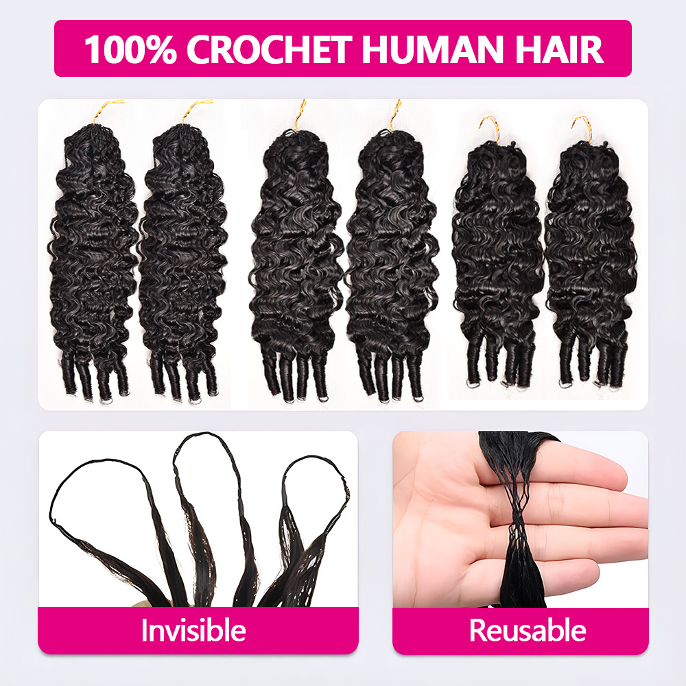 14 16 18 Inch Miracle Knots Cr - Hair Care For Wavy Hair ulasan dan harga