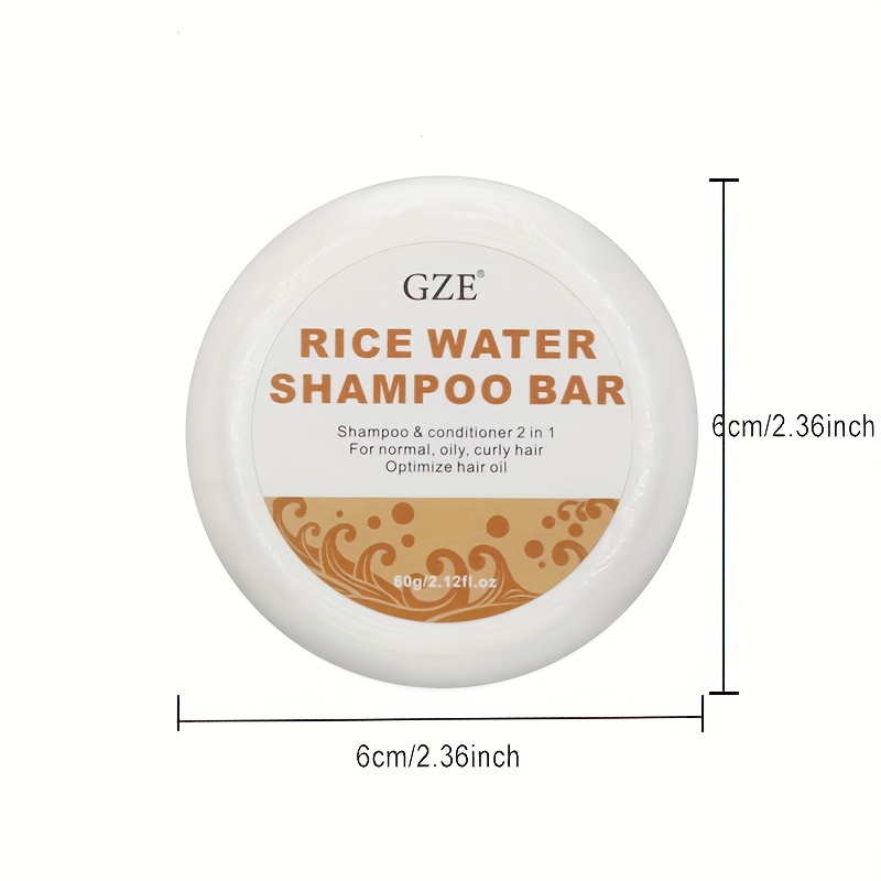 GZE Rice Water Shampoo Bar Soa - Hair Care Treatment ulasan dan harga