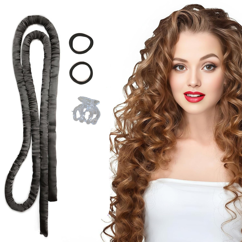 1 Sets Heatless Curling Rod He - Hair Roller Set Flexi ulasan dan harga