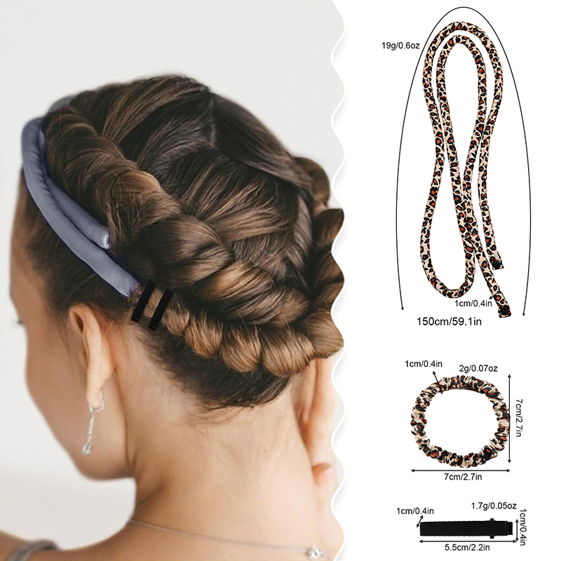 1 Sets Heatless Curling Rod He - Hair Roller Set Flexi ulasan dan harga