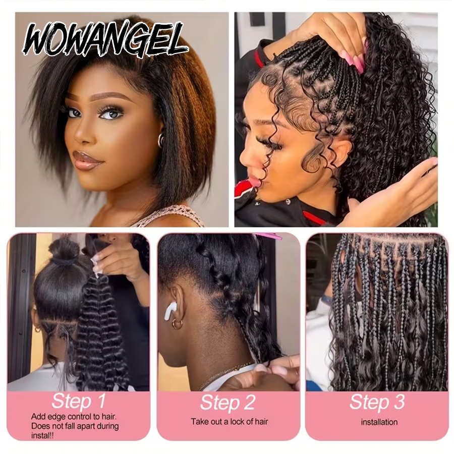 Boho Braids Human Hair Bulk De - Hair Care For Wavy Hair ulasan dan harga