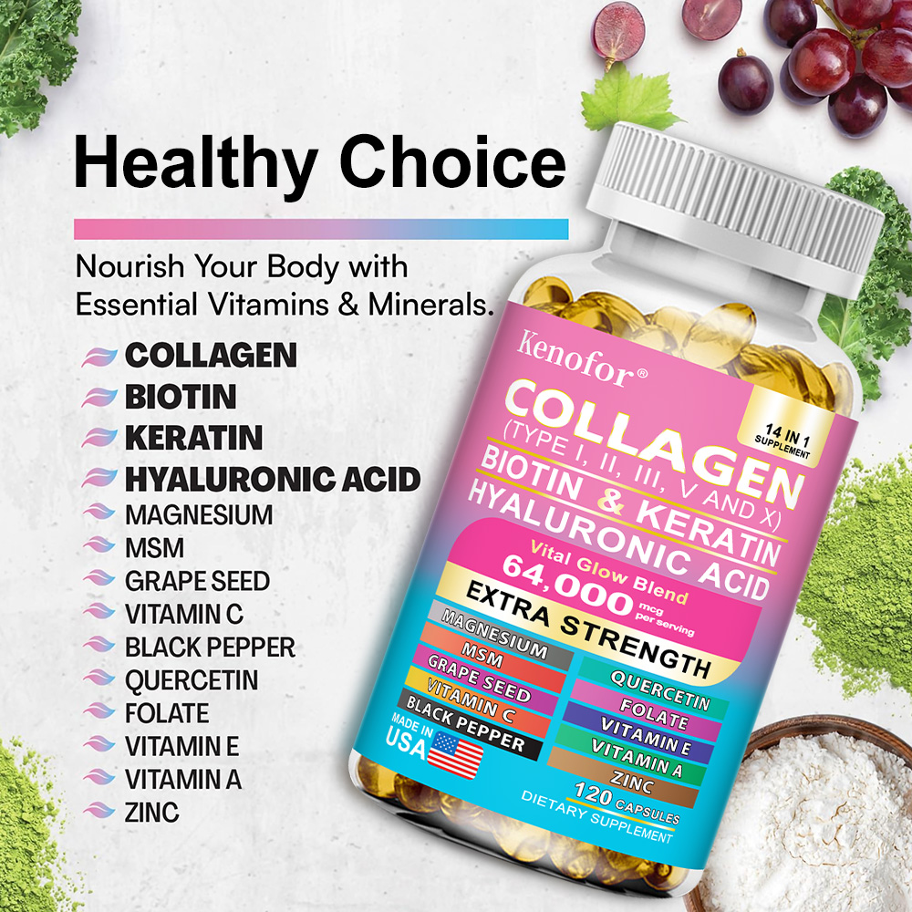 Complex Collagen Capsules, Bri - Hair Care Capsule ulasan dan harga