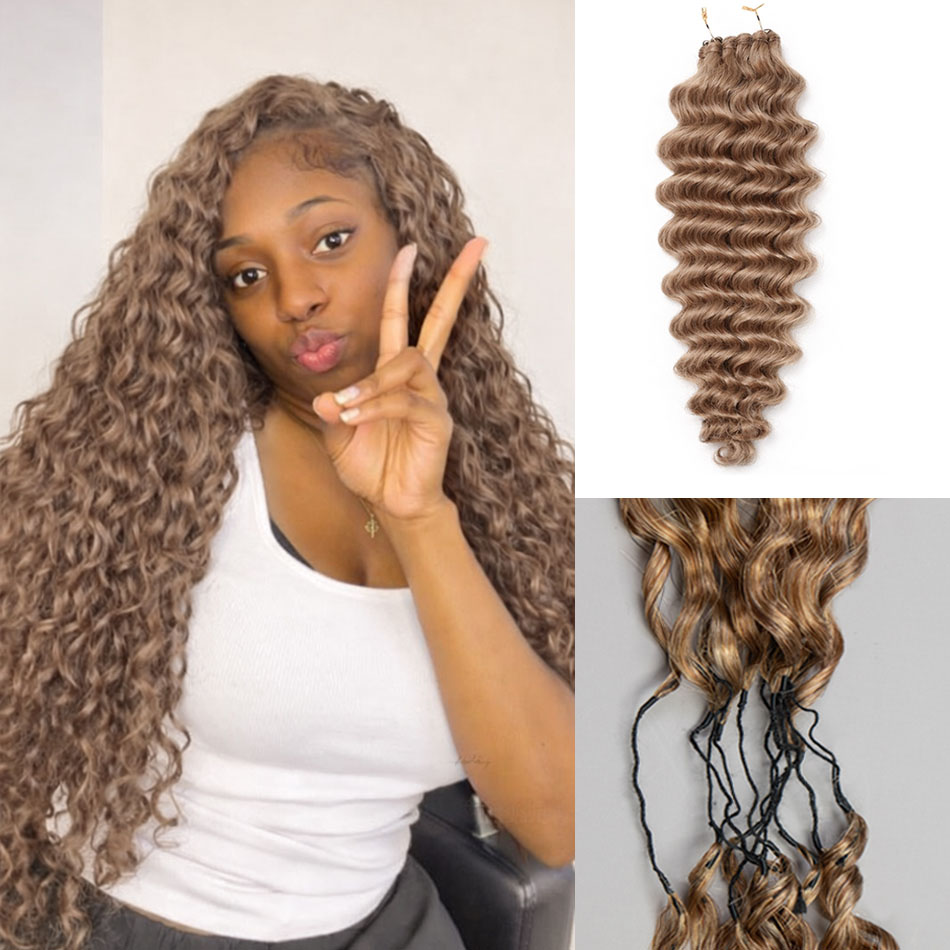 Honey Brown Feather Crochet Hu - Hair Care Honey ulasan dan harga
