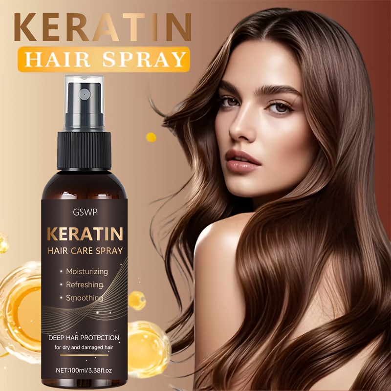GSWP Keratin Hair Care Spray,  - Heat Protectant Spray ulasan dan harga