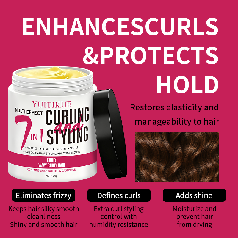 YUITIKUE 7-in-1 Curling & Styl - Hair Care For Wavy Hair ulasan dan harga