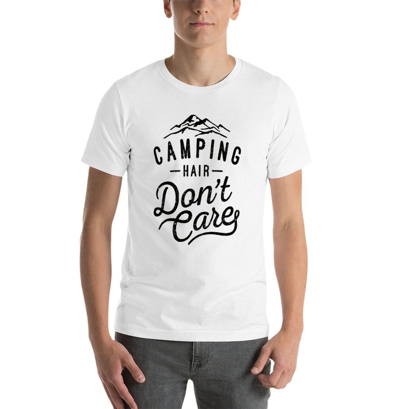 Camping Hair Don't Care T-Shir - Hair Care Works ulasan dan harga