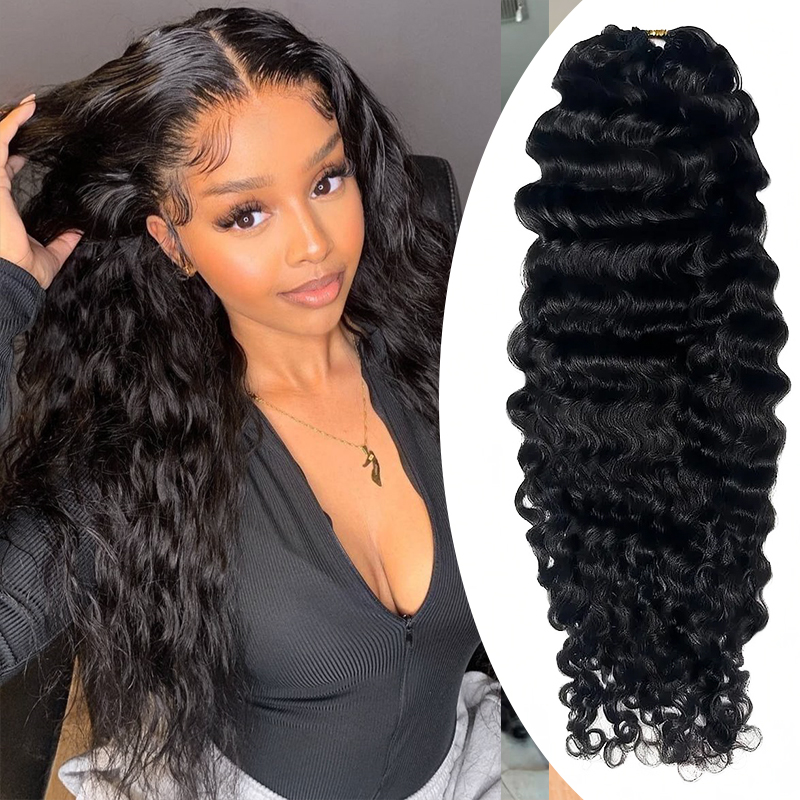 Water Wave Human Crochet Hair  - Hair Care Color ulasan dan harga