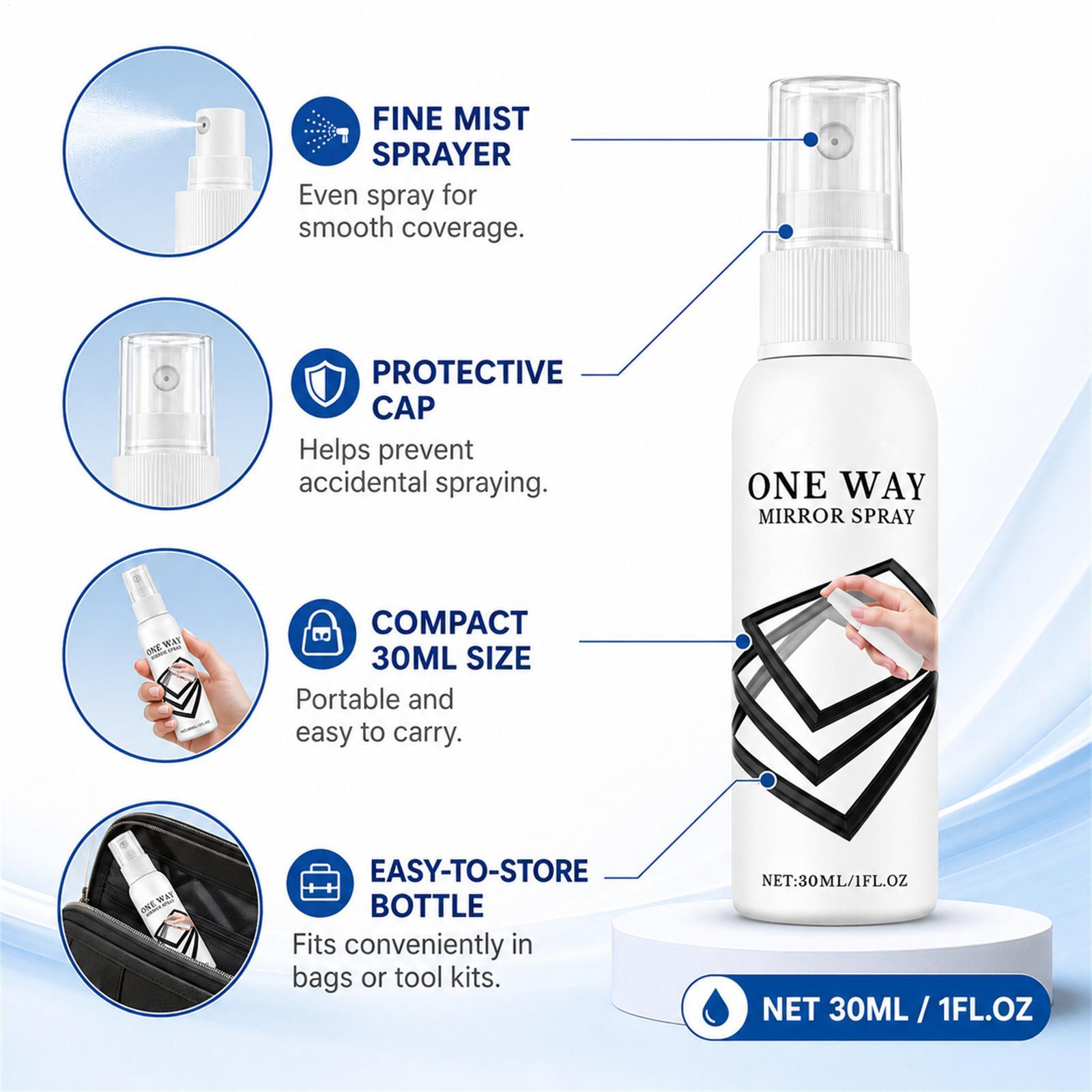 Reflective Window Spray 30ml Q - Heat Protectant Spray ulasan dan harga