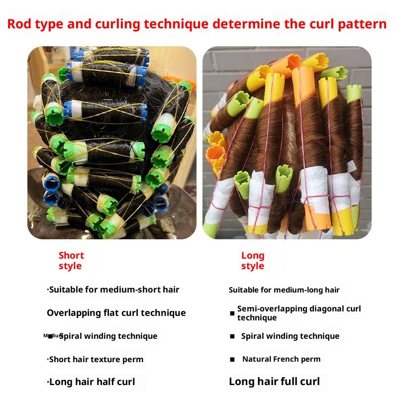 6Pcs Heatless Hair Curler Set  - Hair Roller Set Flexi ulasan dan harga
