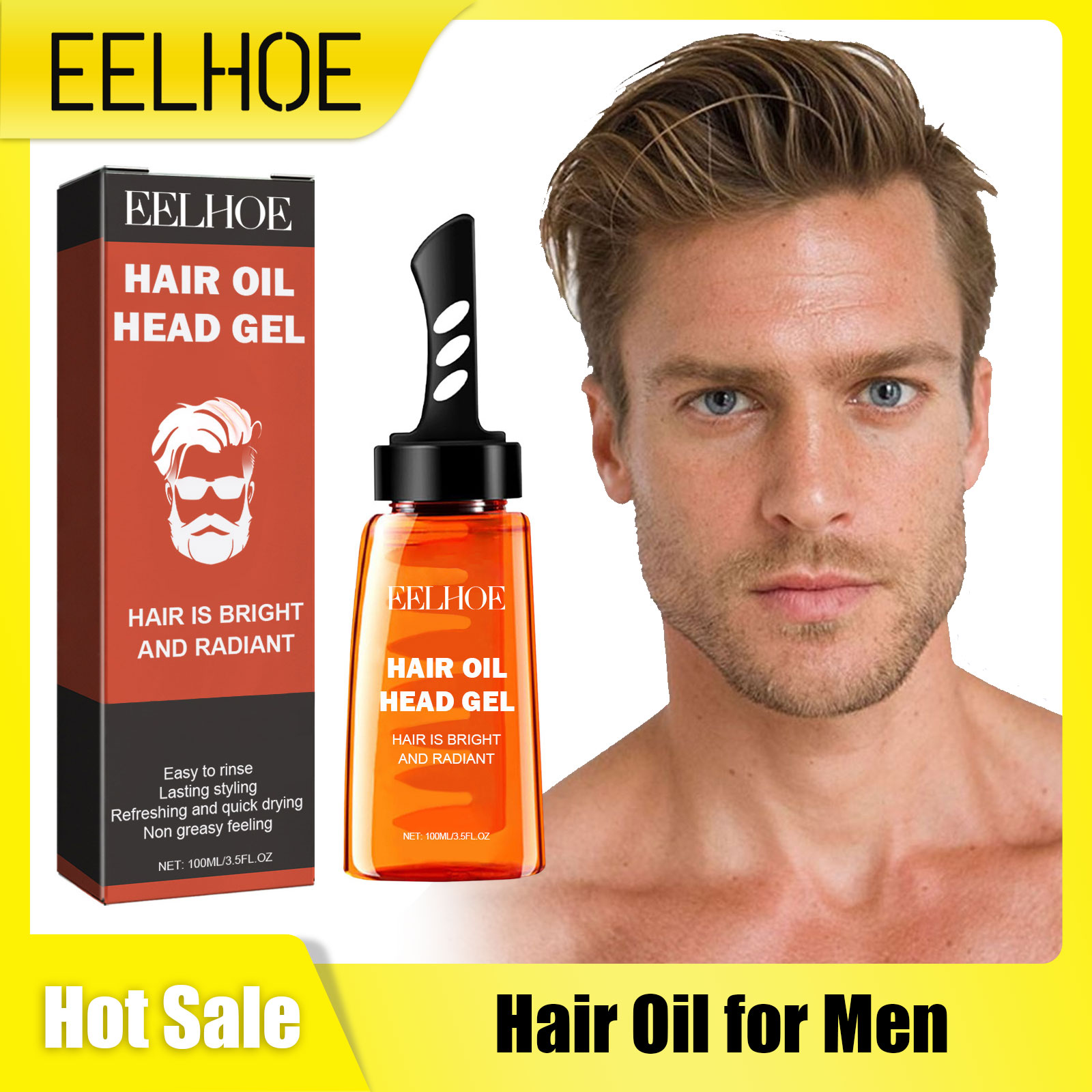 EELHOE 2 in 1 Professional Hai - Hair Care For Men ulasan dan harga