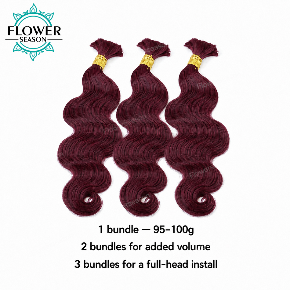 Bulk Human Hair For Braiding B - Hair Care For Wavy Hair ulasan dan harga