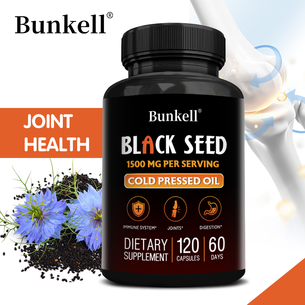 Black Seed Oil Capsules 1500mg - Hair Care Capsule ulasan dan harga