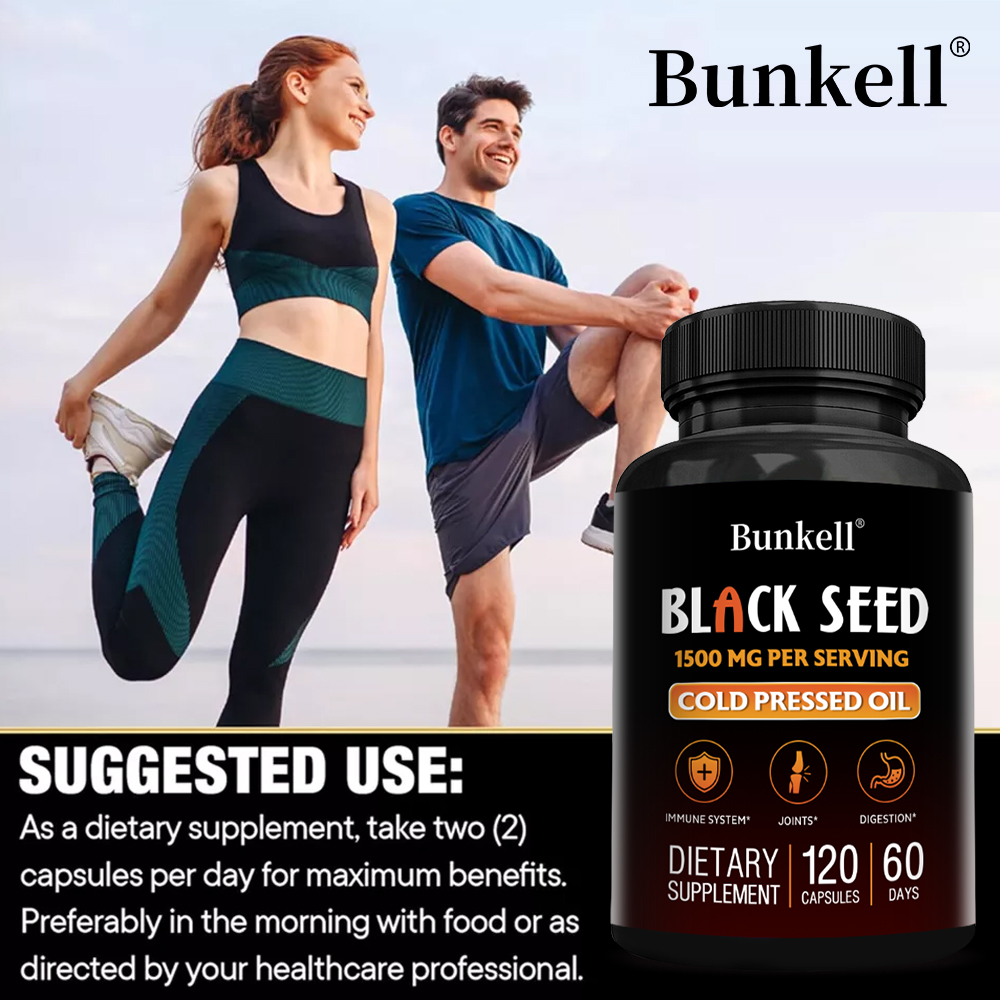 Black Seed Oil Capsules 1500mg - Hair Care Capsule ulasan dan harga