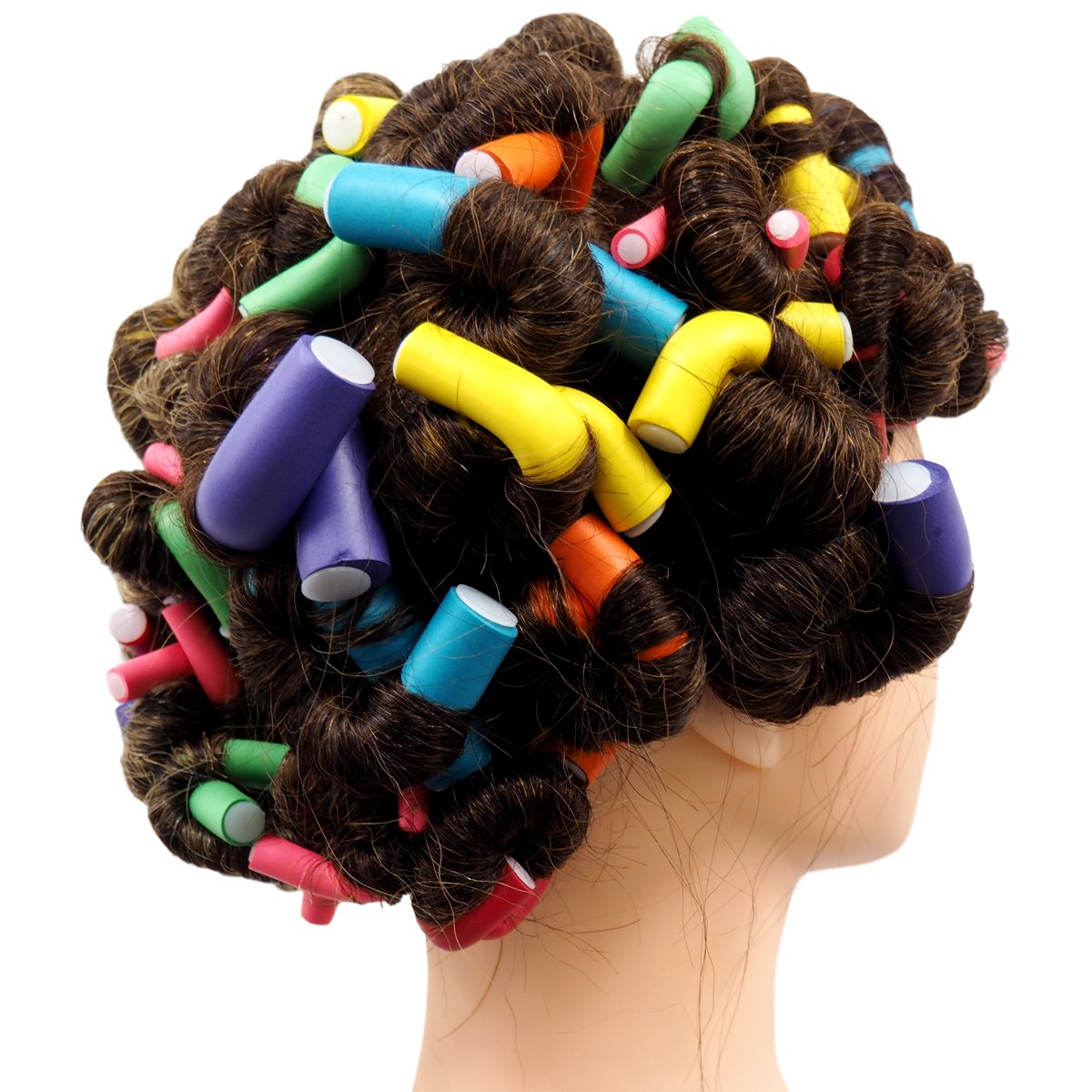 10pcs Flexible Curling Rods Ha - Hair Roller Set Flexi ulasan dan harga