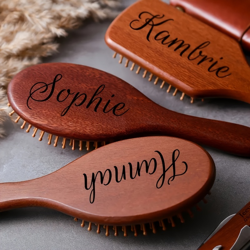 Engraved Name Sandalwood Hair  - Hair Care Names ulasan dan harga