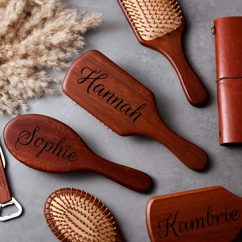 Engraved Name Sandalwood Hair  - Hair Care Names ulasan dan harga