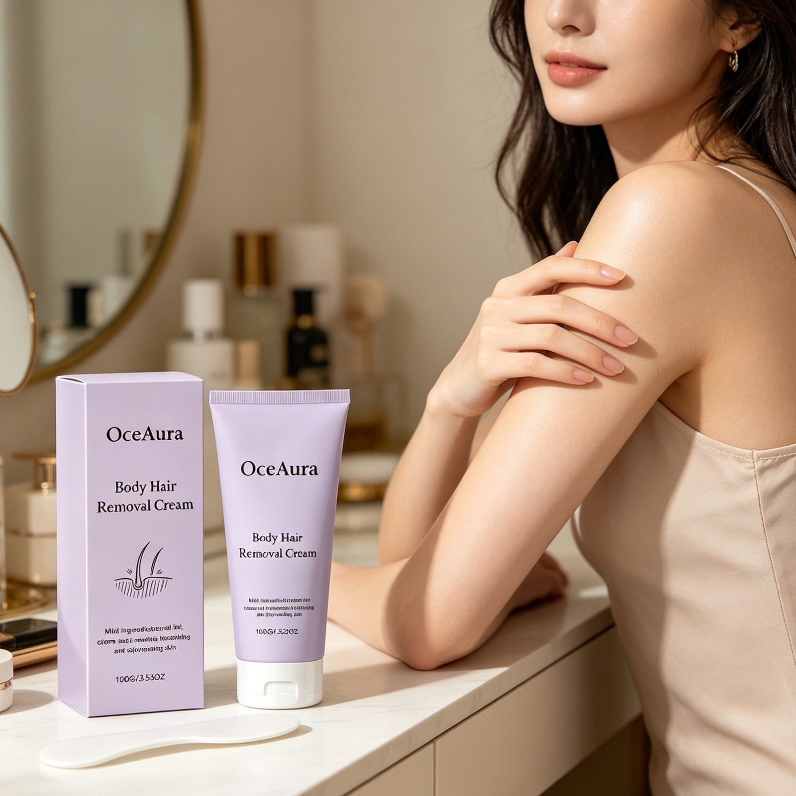 OceAura Body Hair Removal Crea - Hair Care Honey ulasan dan harga