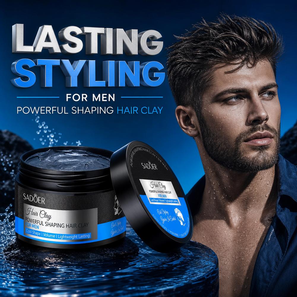 Men's Hair Styling Clay Strong - Hair Care For Men ulasan dan harga