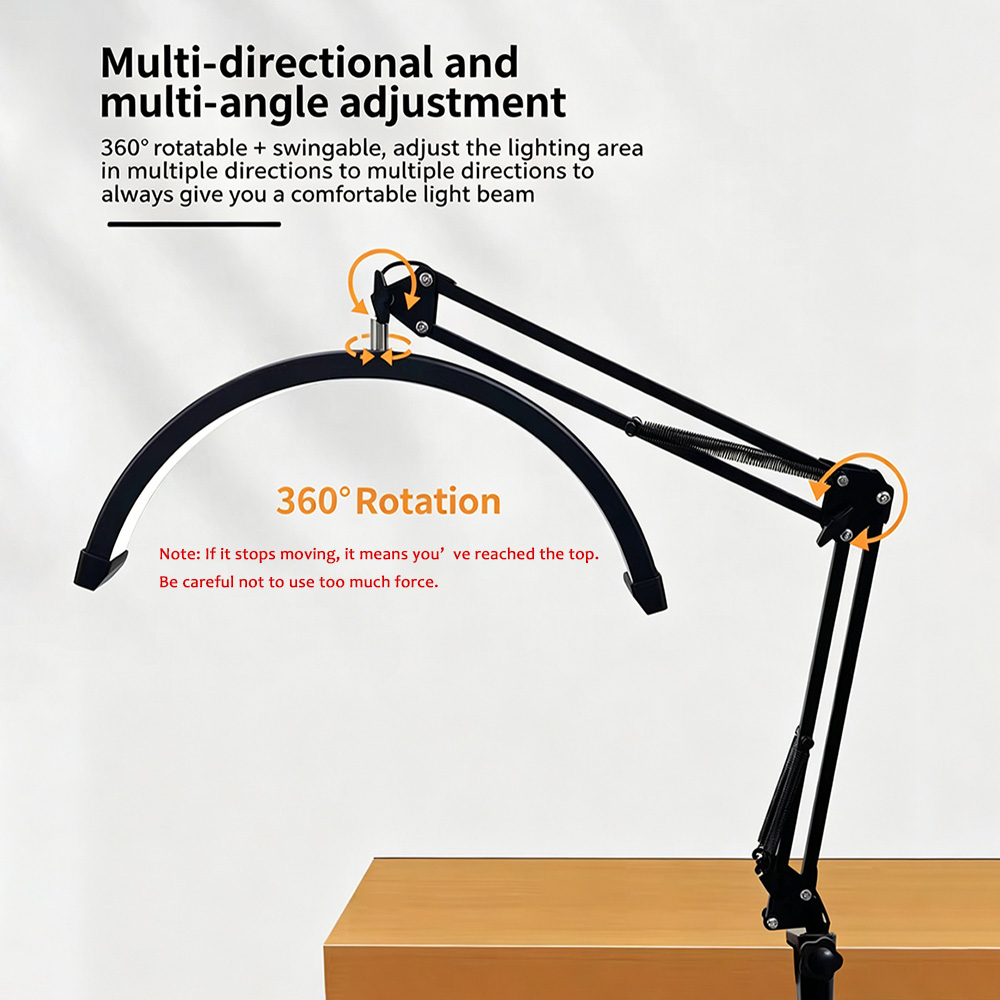 Clamp-on Fill Light Adjustable - Hair Care Color ulasan dan harga
