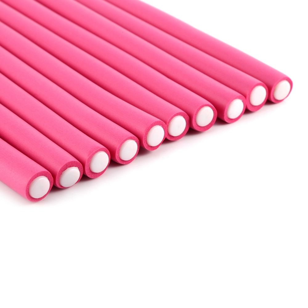 10Pcs/Set Soft Foam Soft Hair  - Hair Roller Set Flexi ulasan dan harga