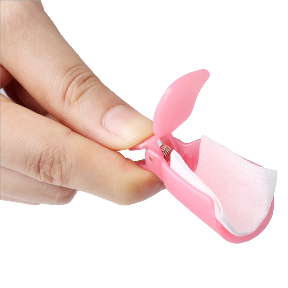 10Pcs Plastic Nail Art Soak Of - Hair Care Gel ulasan dan harga
