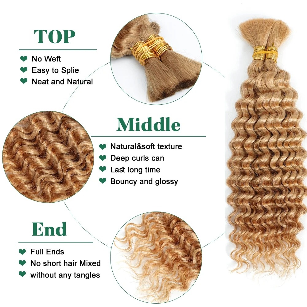 100g Honey Blonde Boho Braids  - Hair Care Honey ulasan dan harga