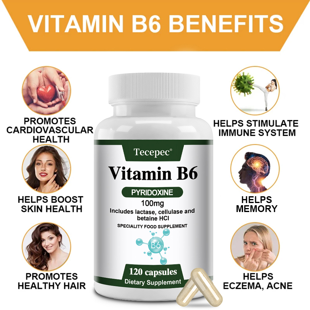 Vitamin B6 Capsules, Essential - Hair Care Capsule ulasan dan harga