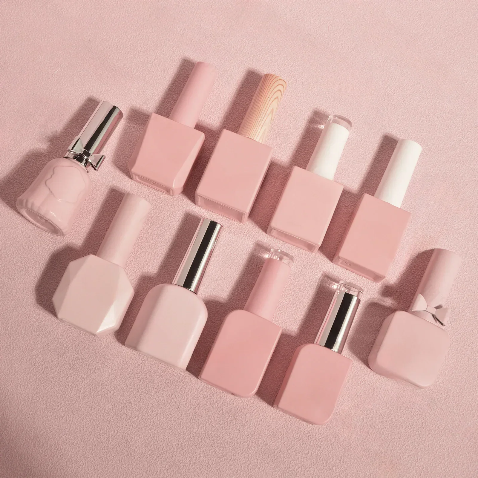 10Pcs Empty Nail Polish Bottle - Hair Care Gel ulasan dan harga