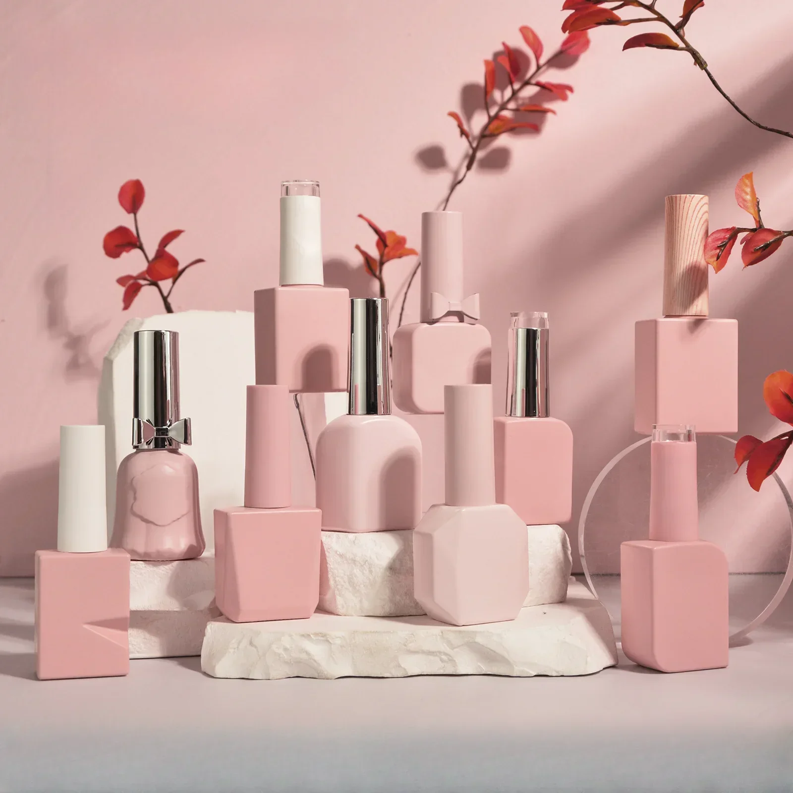 10Pcs Empty Nail Polish Bottle - Hair Care Gel ulasan dan harga