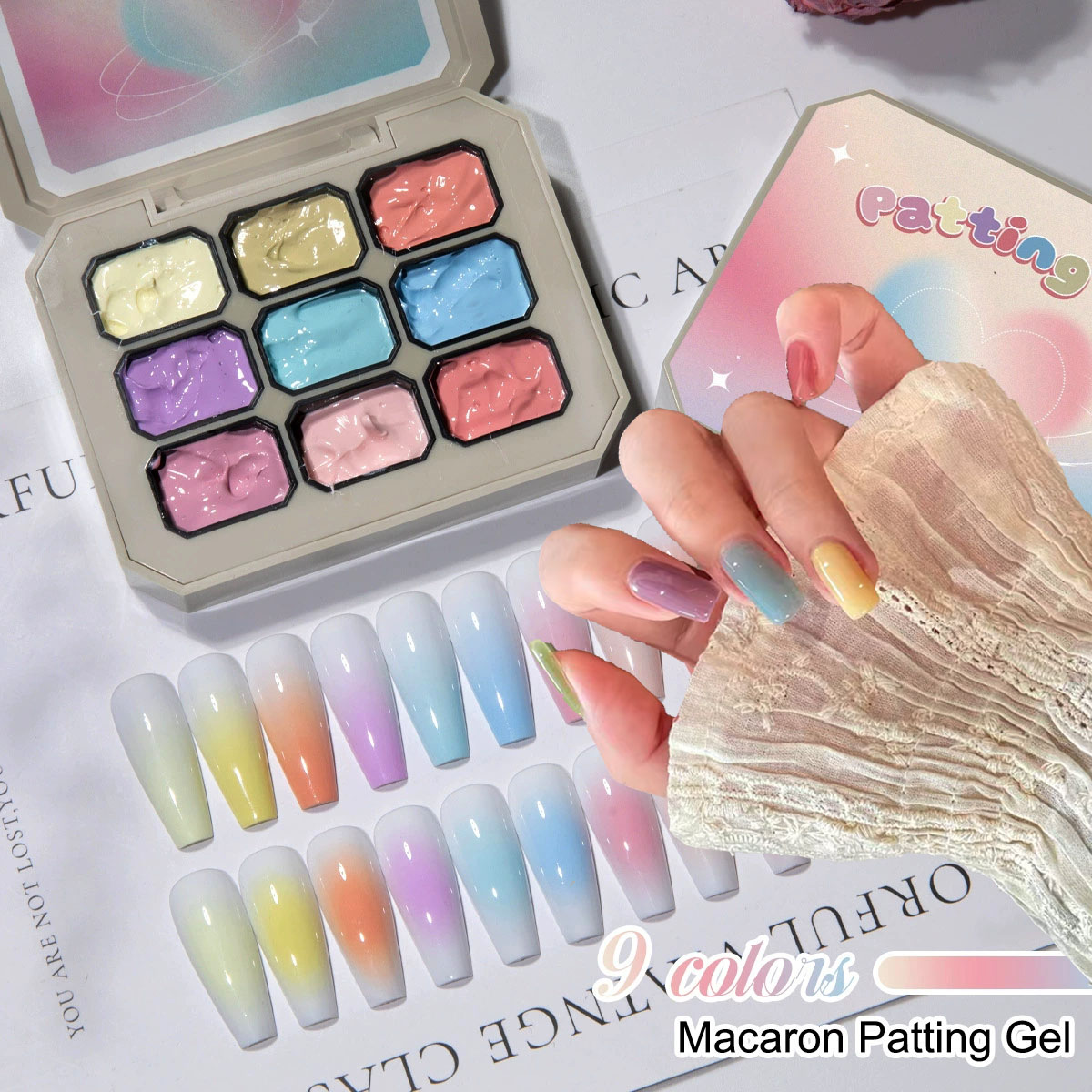 1pc Solid Makaron Nail Polish  - Hair Care Gel ulasan dan harga