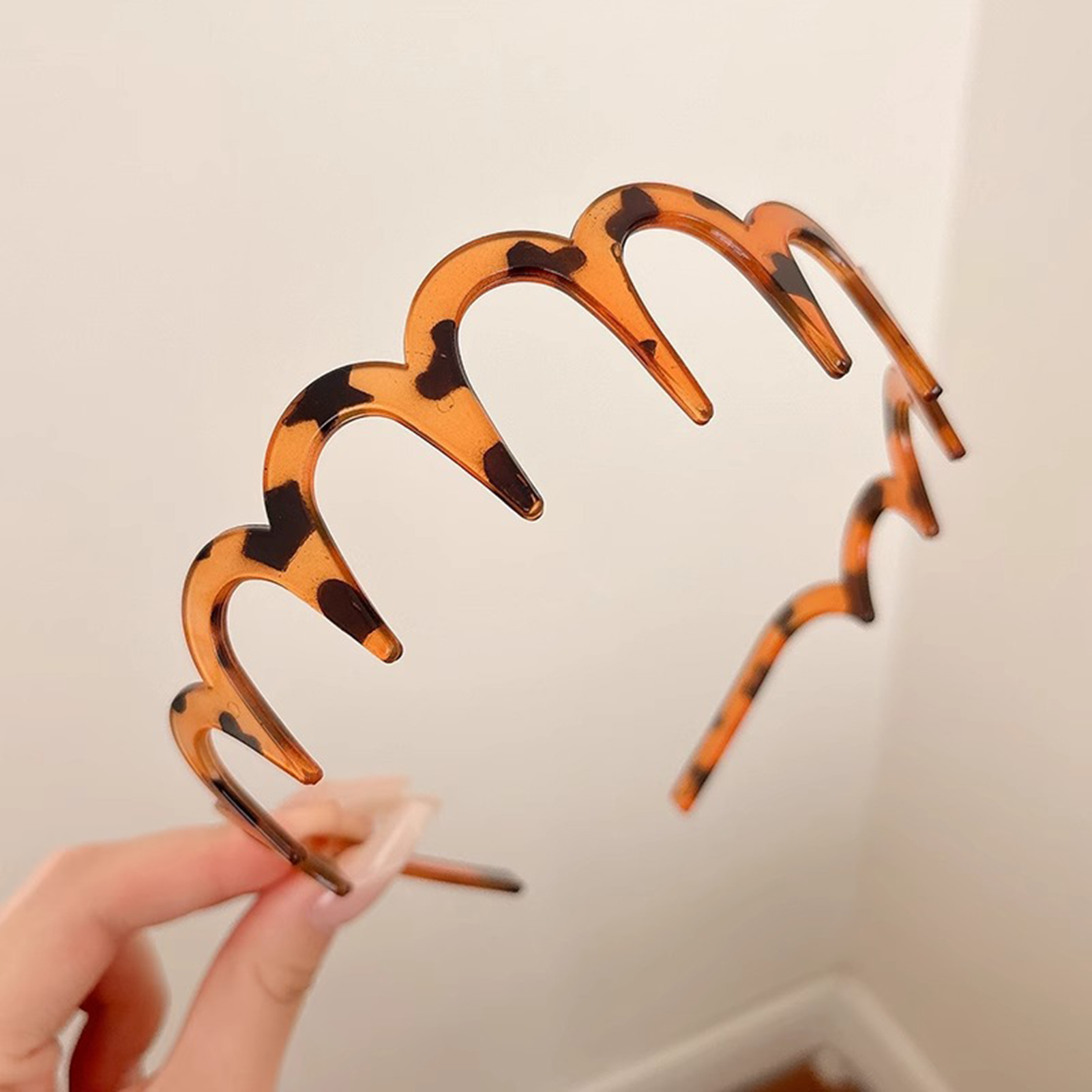 Headband Acrylic Wavy Anti-Sli - Hair Care For Wavy Hair ulasan dan harga