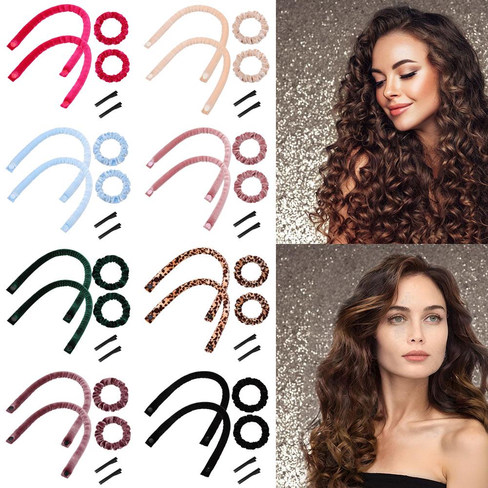 Heatless Soft Hair Curlers Cur - Hair Roller Set Flexi ulasan dan harga