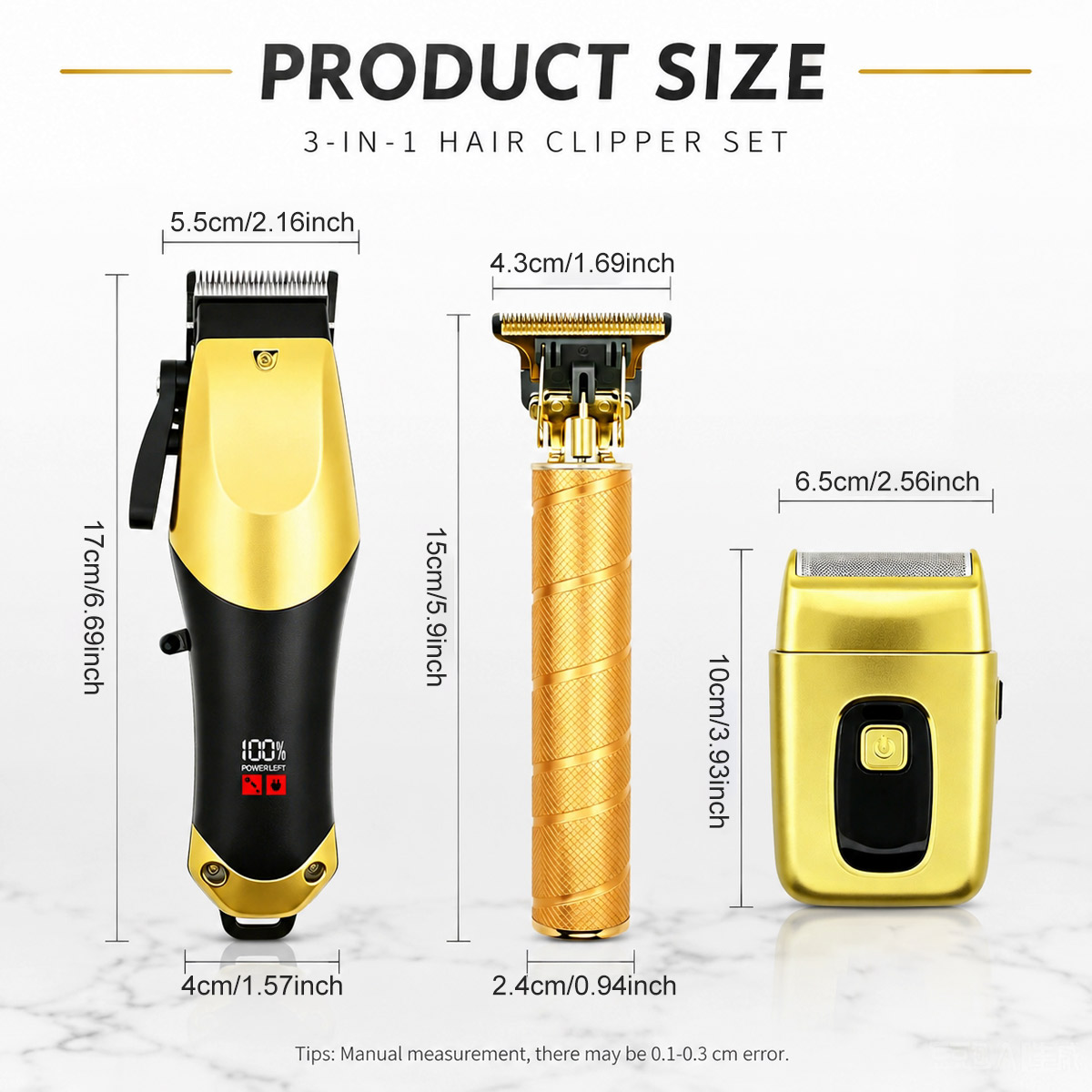 3 In 1 Hair Clipper Kit USB Re - Hair Care Works ulasan dan harga