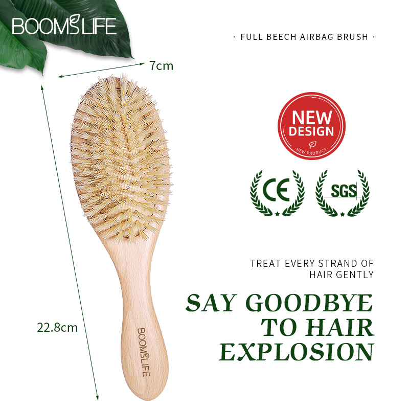 Custom Name Soft Boar Bristles - Hair Care Names ulasan dan harga
