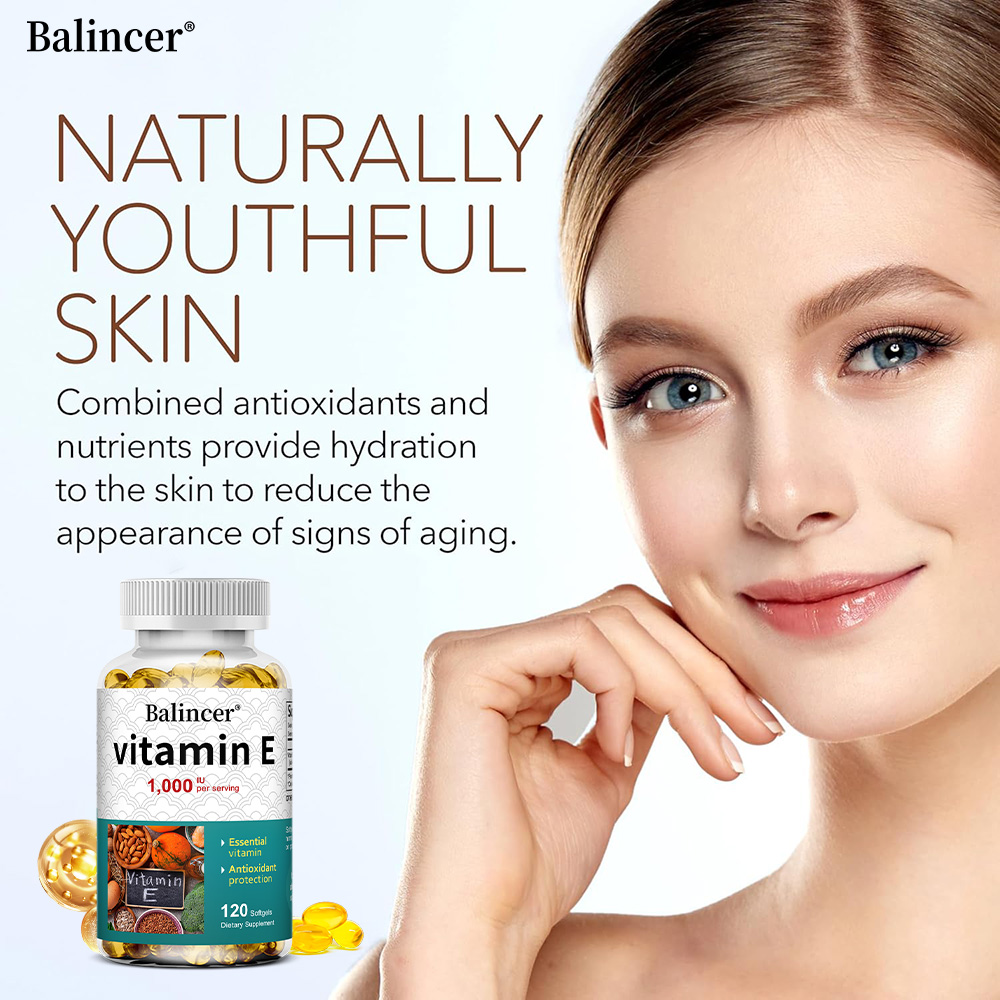 Natural Vitamin E Capsules, An - Hair Care Capsule ulasan dan harga