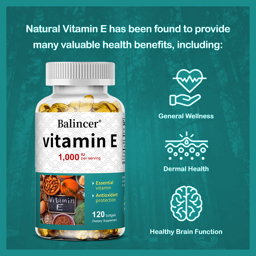 Natural Vitamin E Capsules, An - Hair Care Capsule ulasan dan harga