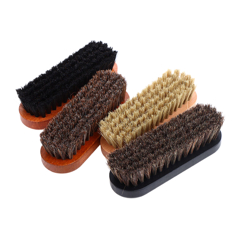 1PC Leather Shoe Brush Horse H - Hair Care Works ulasan dan harga