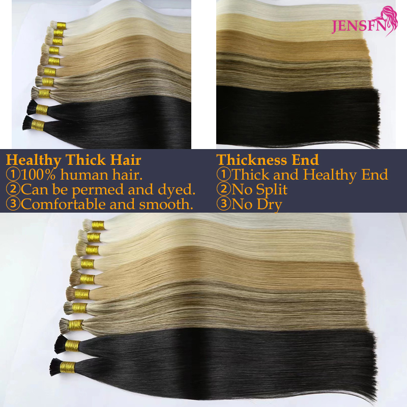 JENSFN I Tip Hair Extensions 1 - Hair Care Color ulasan dan harga
