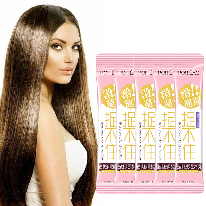 5pcs Peach Hyaluronic Acid Hai - Hair Care Honey ulasan dan harga