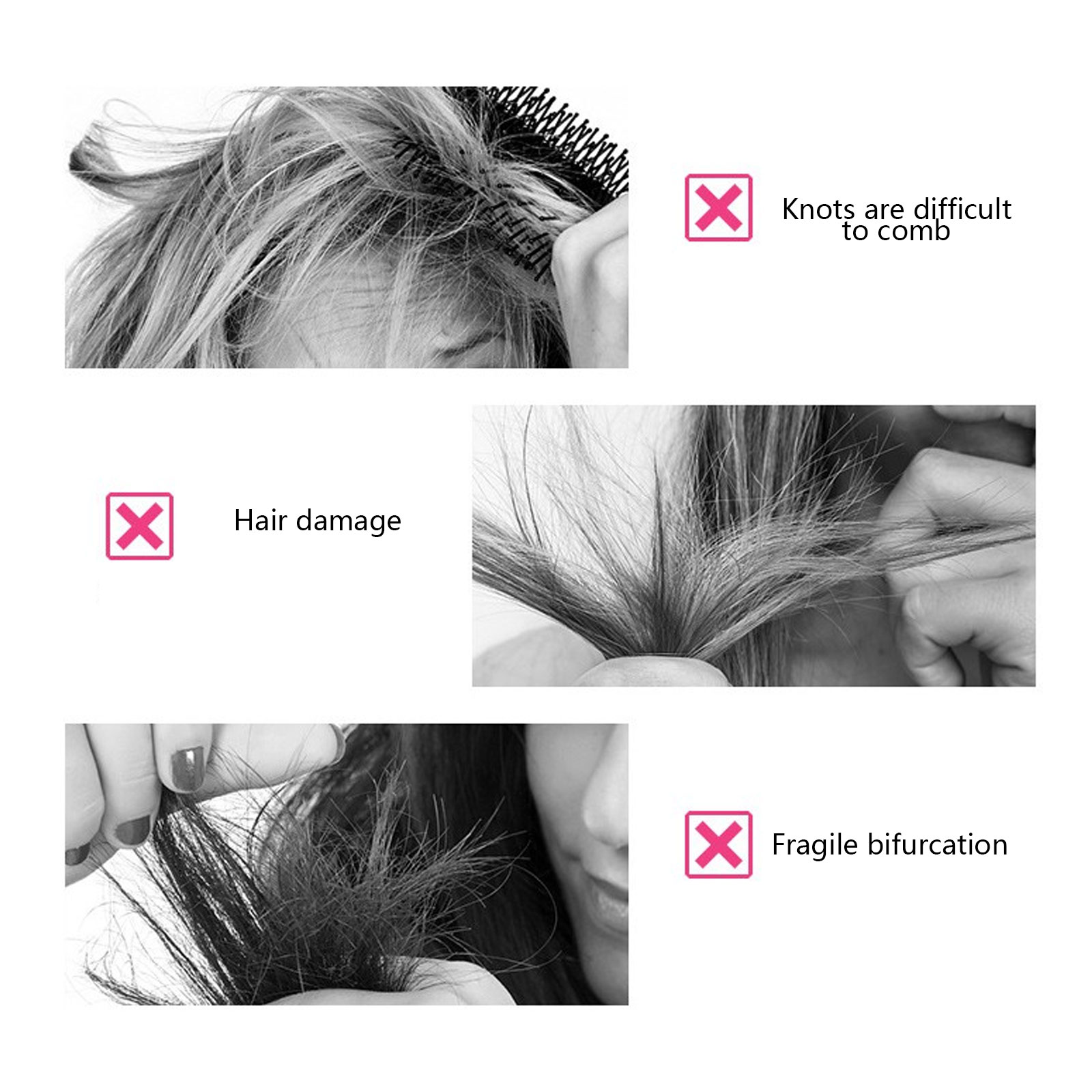 5pcs Peach Hyaluronic Acid Hai - Hair Care Honey ulasan dan harga