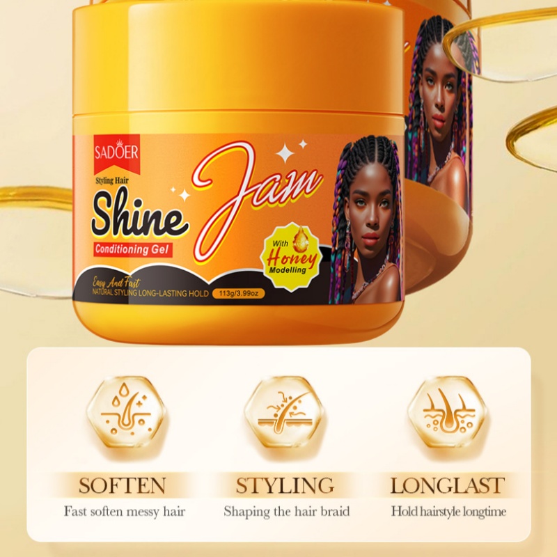 113g of Hair Care Gel, Contain - Hair Care Honey ulasan dan harga