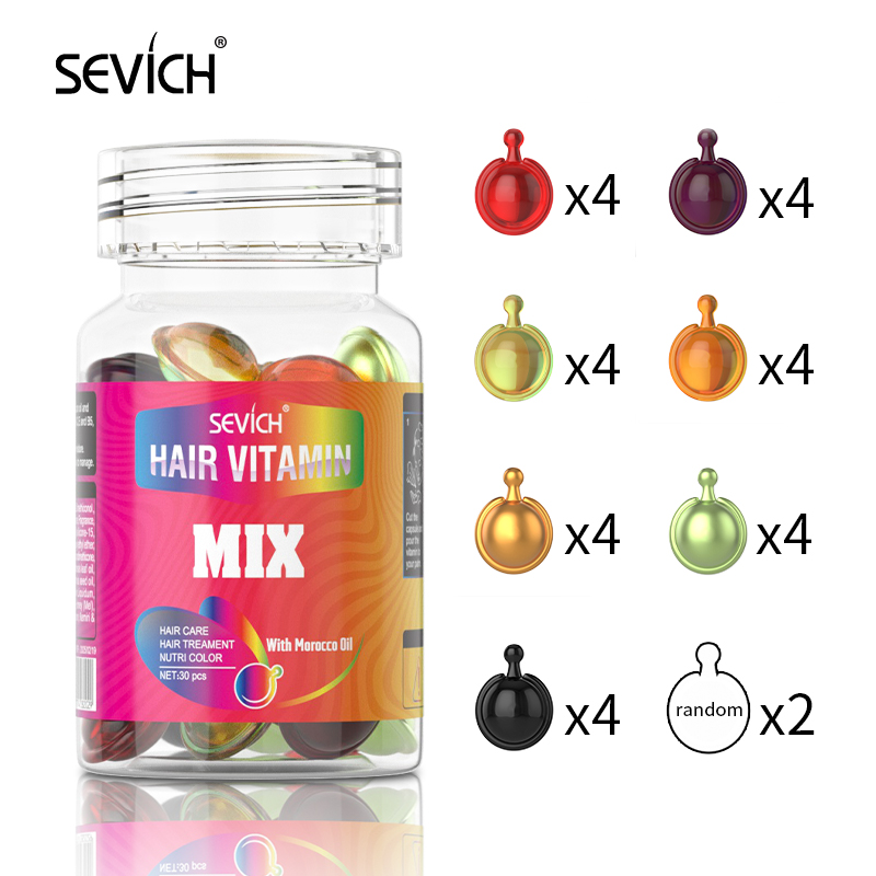 Sevich Hair Vitamin Capsule Ke - Hair Care Capsule ulasan dan harga