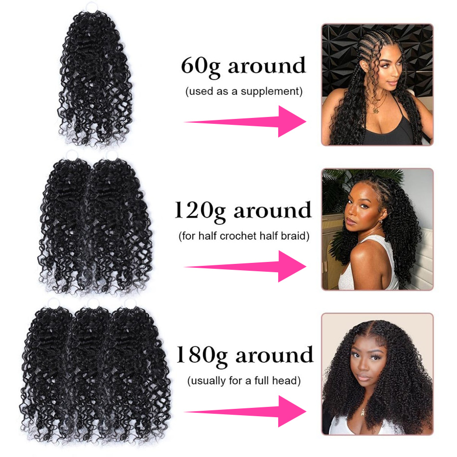 Deep Wave Feather Crochet Huma - Hair Care For Wavy Hair ulasan dan harga
