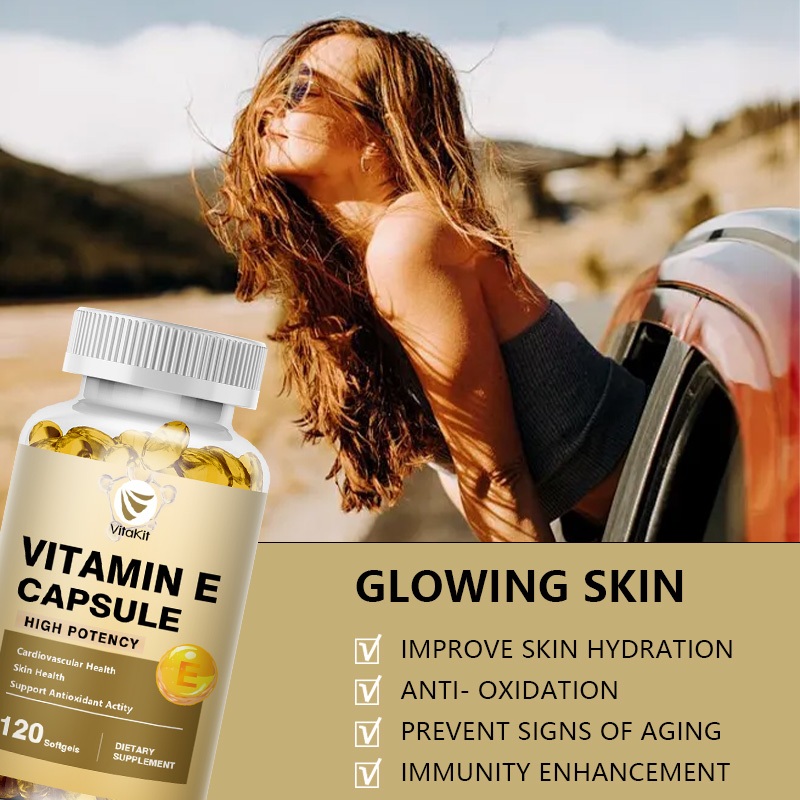 Vitamin E Capsules For Face Sk - Hair Care Capsule ulasan dan harga